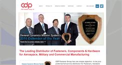 Desktop Screenshot of cdpfastener.com