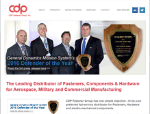 Tablet Screenshot of cdpfastener.com